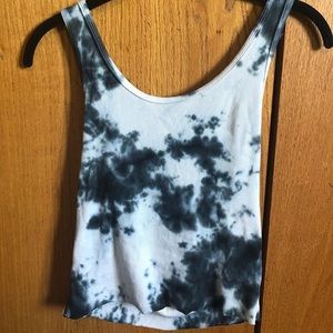 Tie dye crop top